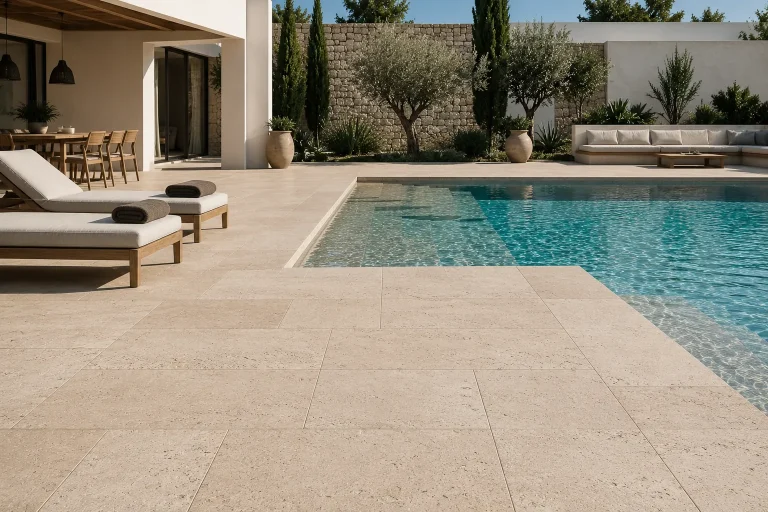 Pierre d'Élégance – piscine antidérapant