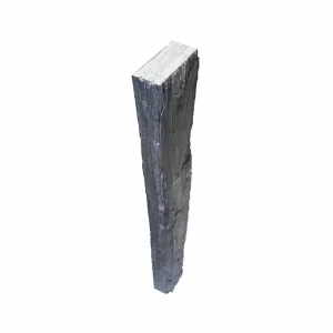 Piquet de schiste noir 1m50 2 bout sciés
